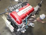 JDM 1990-1994 Nissan Silvia S13 Red Top Motor 5 speed SR20DET 2.0L 4 Cyl Engine - Image 11