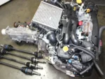 JDM 2007-2012 Subaru Forester XT, 2007-2009 Subaru Legacy GT Motor 5 Speed 4.1fd EJ20X-2GEN 2.0L 4 Cyl Engine Rear Diff Axles - Image 14
