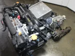 JDM 2007-2012 Subaru Forester XT, 2007-2009 Subaru Legacy GT Motor 5 Speed 4.1fd EJ20X-2GEN 2.0L 4 Cyl Engine Rear Diff Axles - Image 2