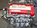 JDM 1990-1994 Nissan Silvia S13 Red Top Motor 5 speed SR20DET 2.0L 4 Cyl Engine - Image 9