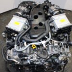 JDM 2016-2021 Infiniti Q50 Motor Twin Turbo VR30DDTT-RWD 3.0L 6 Cyl Engine